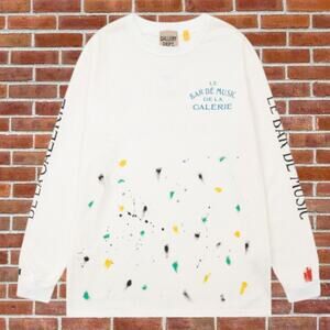 GALLERY DEPT. white round neck long sleeve